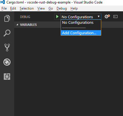 Debug Rust on Windows with Visual Studio Code and the MSVC Debugger
